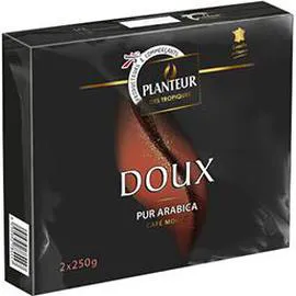 PLANTEUR DES TROPIQUES Café moulu Doux 2x250g