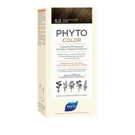 PHYTO PARIS Coloration 5,3 châtain clair doré l'unité