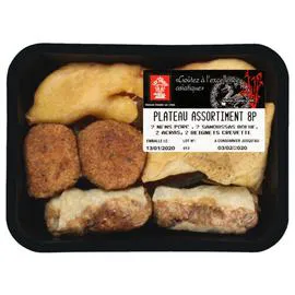 LES TROIS D'ASIE Mini Plateaux d’Assortiment 8 Pièces 235g