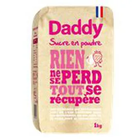 DADDY Sucre en poudre 1kg