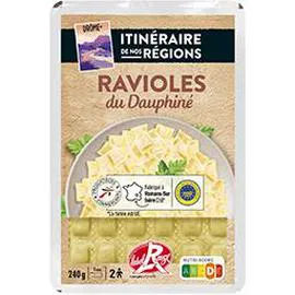 ITINÉRAIRE DE NOS RÉGIONS Ravioles du Dauphiné Label Rouge 240g