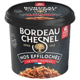 BORDEAU CHESNEL Effilochés de porc français 200g