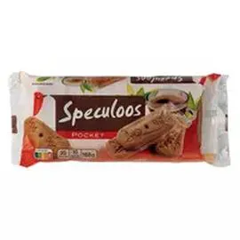 AUCHAN Speculoos pocket, sachets fraîcheur 168g