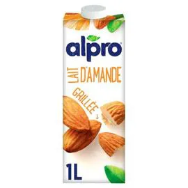 ALPRO Boisson végétale lait d'amande grillée 1l