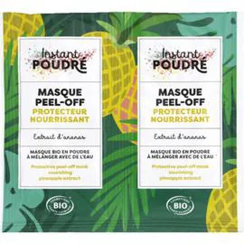 INSTANT POUDRÉ Masque Peel-Off Protecteur Nourrissant 2 X 8G x2