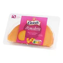MARQUE REPÈRE, LES CROISÉS Mimolette 23.7% MG portion 250g