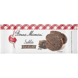 BONNE MAMAN Biscuits sablés tout chocolat 150g