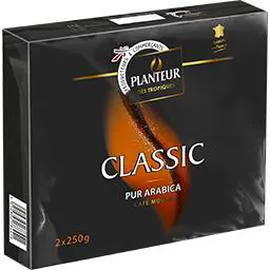 PLANTEUR DES TROPIQUES Café moulu Classic 2x250g