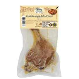 REFLETS DE FRANCE Confit de canard du Sud Ouest 200g
