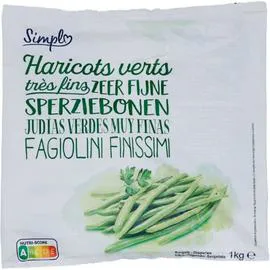 CARREFOUR SIMPL Haricots verts très fins 1kg