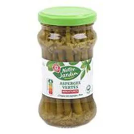 MARQUE REPÈRE, NOTRE JARDIN Asperges vertes Petites 100g
