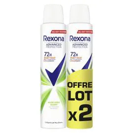 REXONA Déodorant à l'Aleo Vera Body Heat Actived 72H 400ml