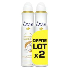 DOVE Déodorant Advanced Care à la Coco 72H 400ml