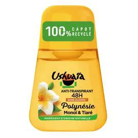 USHUAÏA Déodorant au Monoï et Fleur de Tiaré 50ml