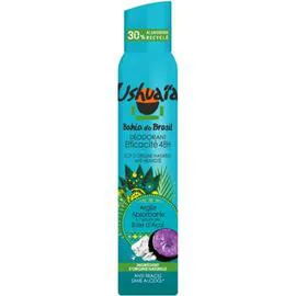 USHUAÏA Déodorant à l'Argile Absorbante et Baie d'Açaï 200ml