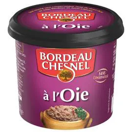 BORDEAU CHESNEL Rillettes d'oie 220g