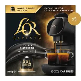L'OR BARISTA Café Capsules Double Ristretto Intensité 11 Compatibles Nespresso x50