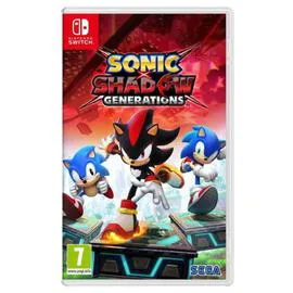 SEGA Sonic X Shadow Generations Nintendo Switch l'unité