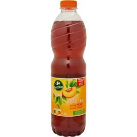 CARREFOUR SENSATION Boisson Iced Tea saveur pêche 1,5l