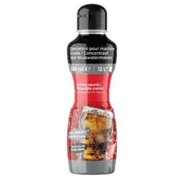 CARREFOUR Concentré  pour machine à soda Cola sans sucre 500 mL l'unité