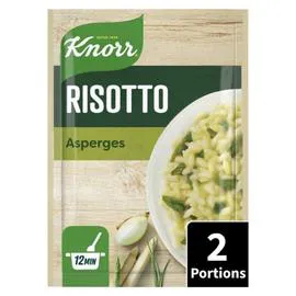 KNORR Risotto Aux Asperges Plat Cuisiné En 12min 175g