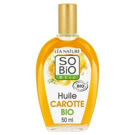 LÉA NATURE, SO'BIO ÉTIC Huile Corps à la Carotte Bio 50ml