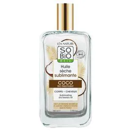 LÉA NATURE, SO'BIO ÉTIC Huile Corps Sèche à la Coco Bio 100ml