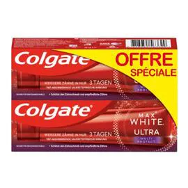 COLGATE Dentifrice Ultra Multi Protect 2x75ml