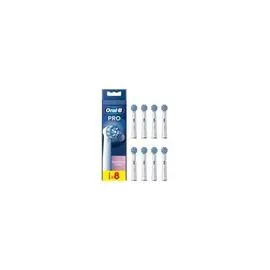 ORAL-B Pack de 8 brossettes Ultra thin - Blanc l'unité