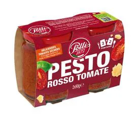 POLLI Pesto rosso tomates séchées et fromage 2x90g