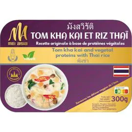 MEI ASIA Plat Cuisiné Riz Tom Kha Kai Veggie 300g