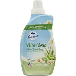 CARREFOUR ESSENTIAL Lessive aloe vera fleurs amande douce 1l