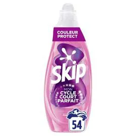 SKIP Lessive Liquide Cycle court Couleur Protect 2,16l