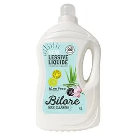 BILORE Lessive liquide aloe vera lotus 4l
