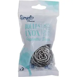SIMPL Boules inox x2