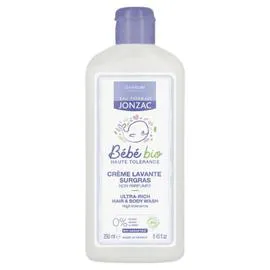 EAU THERMALE JONZAC Crème Bébé Bio Lavante Surgras 250ml