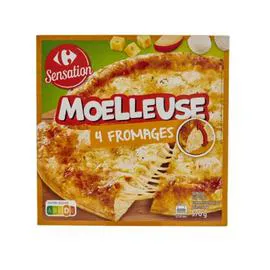 CARREFOUR SENSATION Pizza 4 Fromages 570g