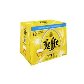 LEFFE Bière Blonde Belge 5,2% 12x25cl