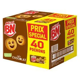 BN Biscuits mini chocolat 8x175g