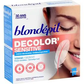 BLONDÉPIL Gel décolorant Sensitive/visage 25ml