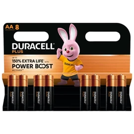 Pile Alcaline Plus Powerboost AA/LR06 - Le lot de 8